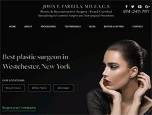 Tablet Screenshot of drfarella.com